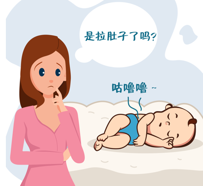 孩子着凉拉肚子可以吃必奇吗？聪明的家长家中常备